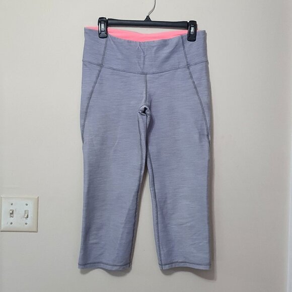 Lululemon Gather and Crow Fossil White Slub Crop - Picture 4 of 10